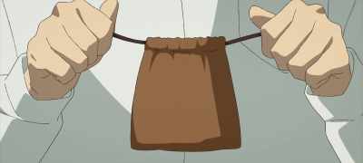Do you think you could put
the world into this pouch? - Penguin Highway