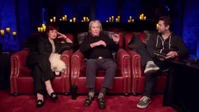 Do you think ghosts
can scratch you? - The Osbournes Want to Believe