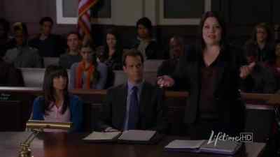 - Do you think she got out?
- She can't get out. - Drop Dead Diva