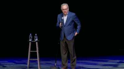 "Do you think he'll be good
for comedy?" - Lewis Black: Thanks for Risking Your Life