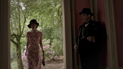Do you think I'm hiding my little
cousin on board? - Agatha Christie's Poirot