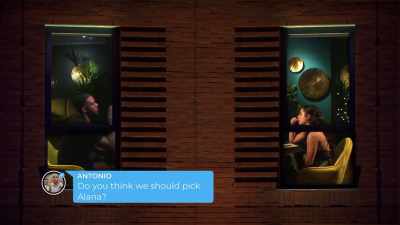 "Do you think we should pick Alana?" - The Circle