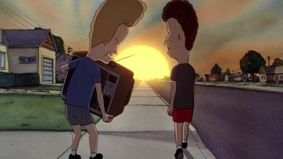 Do you think we're ever going to score - Beavis and Butt Head Do America