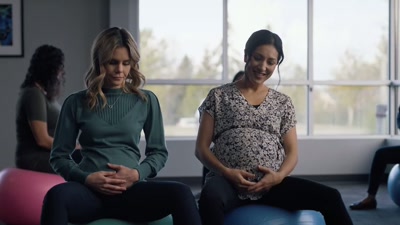 - Do you uh, ever wish that
you had a more traditional
situation? - The Pregnancy Scheme