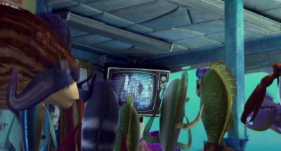 Do you understand how huge my client is Turn on your TV right now - Shark Tale