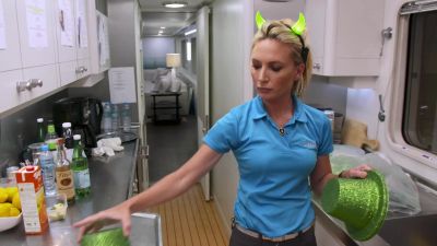 - Do you wanna wear
a pair, Kevin? - Below Deck