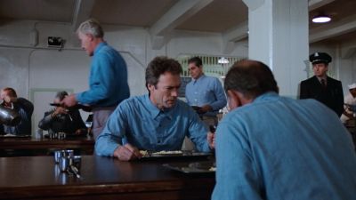 No forksHey no forks You see anyFresh fish do you want your pasta - Escape from Alcatraz
