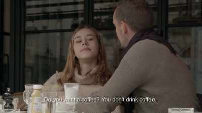 Do you want some coffee? You don't 
drink coffee. - Nude