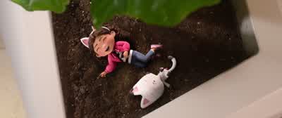 Do we get extra points for the landing? - Gabby's Dollhouse: The Movie