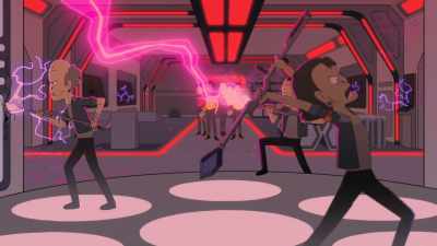 Do what you have to do
to take back this ship. - Star Trek: Lower Decks