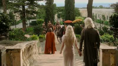 Do you see how long his hair is? - Game of Thrones