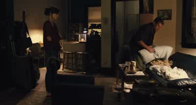 Do you want to put your head this end or this end? - Begin Again