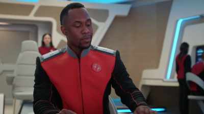 Dockyard perimeter cleared. - The Orville