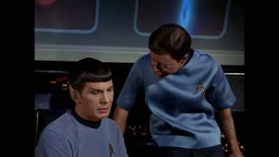 Doctor, are you speaking
scientifically or emotionally? - For the Love of Spock