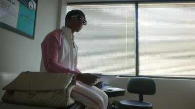 (doctor knocking on the door) - Fighting to Be Me: The Dwen Curry Story