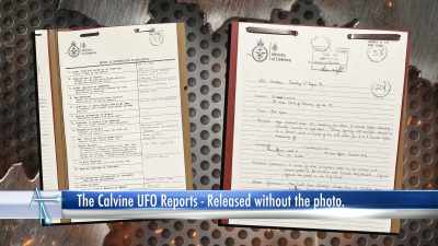 Documents about the
Calvine incident emerged, - Accidental Truth: UFO Revelations