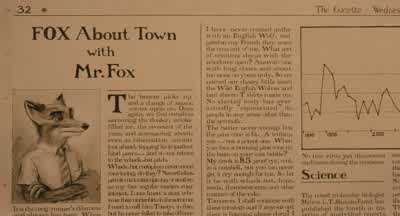 Does anybody actually read my column? - Fantastic Mr  Fox