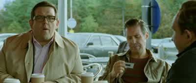 Does anyone know what Gary's doingHe's playing Need For Speed Over there - The World's End