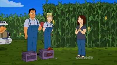 Does this art installation
in the woods make rum? - Corner Gas Animated