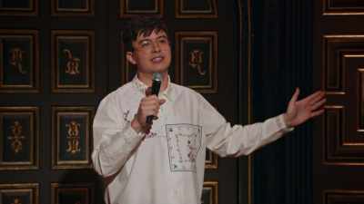 Does this big net
full of your friends look safe? - Phil Wang: Wang in There, Baby!