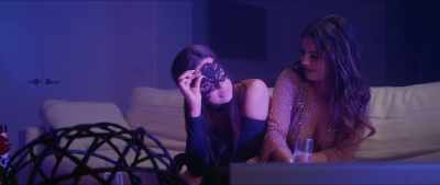 Does Claudia take off her dress? - Girls on Film