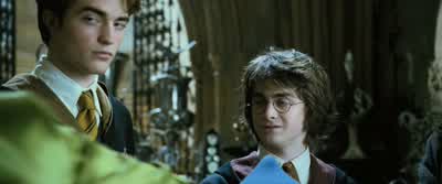 Does courage lie beneath those curls? - Harry Potter and the Goblet of Fire