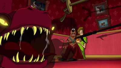 Does it feel like you're
trapped in a strange room - Straight Outta Nowhere: Scooby Doo! Meets Courage the Cowardly Dog