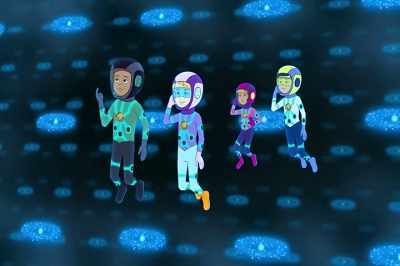 Does it have something to do
with being in a magnet? - The Magic School Bus Rides Again