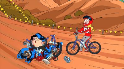 Does this mean I won,
or should I keep going? - American Dad!