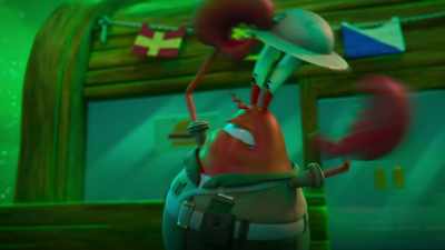 Does Patrick have gas again? - Saving Bikini Bottom: The Sandy Cheeks Movie