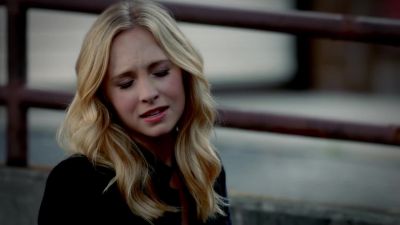 Does she seem a little
off-balance to you? - The Vampire Diaries