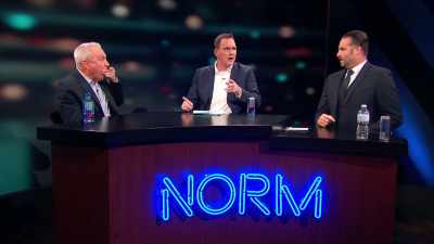 Does that, let's go... okay, we're back.
Whatever. - Norm Macdonald Has a Show
