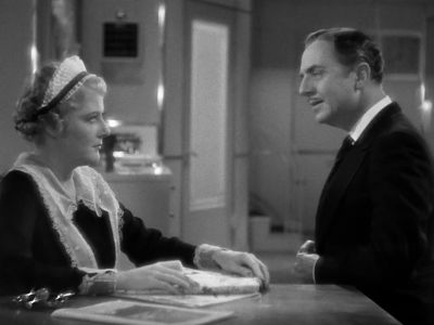 Does the butler have quarters here in the house - My Man Godfrey