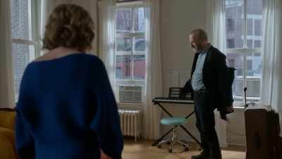 Does this, uh, place
have a bathroom? - Lucky Hank