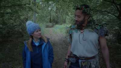 Does this usually work?
This man of the forest crap. - Blood Actually: A Murder, They Hope Mystery