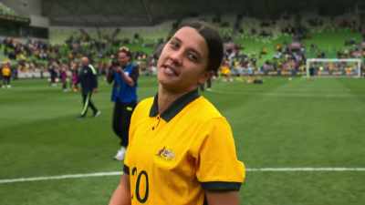 Doesn't get much better than that
to finish off a tough year. - Matildas: The World at Our Feet