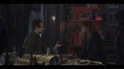 Doesn't he go out down to the park
and to the deli, - Russian Doll