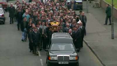 ...doesn't help cos it's all
innocent people it's getting. - Once Upon a Time in Northern Ireland