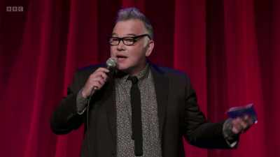 Doesn't matter. It's tax deductible.
Let's read the real thing. - Stewart Lee: Tornado