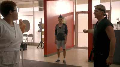 Doesn't matter if you're a loser
or a nerd or a freak. - Cobra Kai