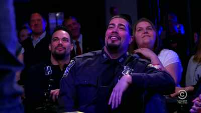 Doesn't it take a lot
of pressure off the cops? - Jeff Ross Roasts Cops