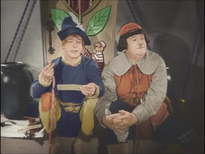 Doesn't taste like pig sausage to me - March of the Wooden Soldiers