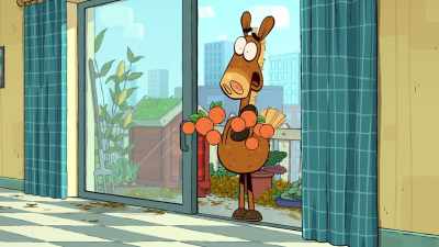- DOG: [barking]
- [gasps] - It's Pony