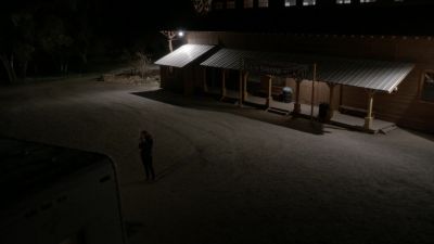 [dog barking in distance] - NCIS