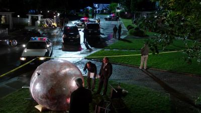 (dog barking in distance) - CSI: Crime Scene Investigation