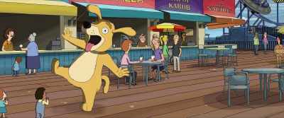 (DOG CARNIE GRUNTING
RHYTHMICALLY) - The Bob's Burgers Movie