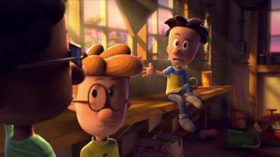 [dog howls] - Big Nate