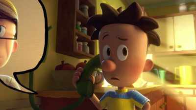 [dog yelps] - Big Nate