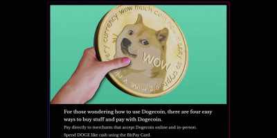 Dogecoin is gonna be that one thing - This Is Not Financial Advice