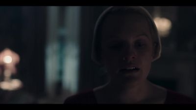 [dogs continue barking] - The Handmaid's Tale